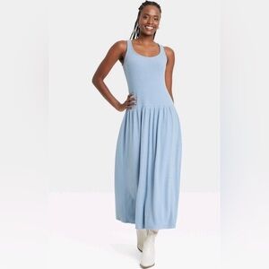 Universal Thread Light Blue Maxi Dress